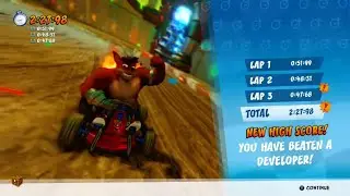 Assembly Lane - Developer Time Beaten!! - CTR Nitro-Fueled