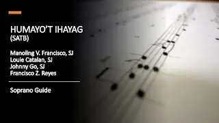 Humayo't Ihayag (SATB) (SOPRANO)