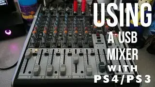 USB mixer with PS4/PS3