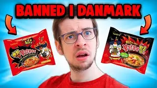 Samyang nudler BANNED i Danmark!?