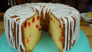 Cherry Cream Pound Cake | How To Make
