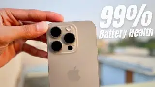 Battery Health of iPhone 15 Pro After 1 Month