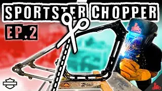 BUILDING A HARLEY-DAVIDSON SPORTSTER CHOPPER | PT 02