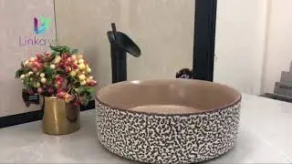 Chậu rửa lavabo gốm sứ cao cấp dáng tròn LINKA LI LAV0101 * | Liên hệ: 0978 839 329
