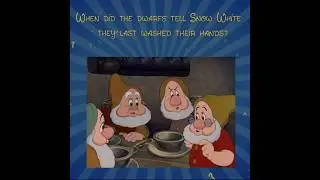 When did they Wash Their Hands? #disney #snowwhite #trivia