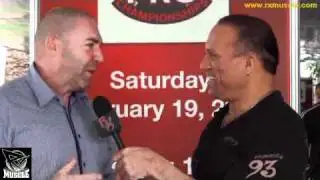 Aussie Grand Prix Promoter Tony Doherty at the 2011 IFBB FLEX Pro!
