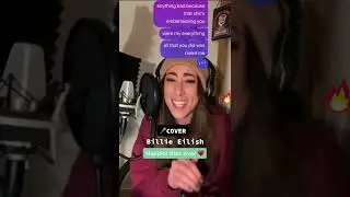 🎶Billie Eilish 💖 Happier than ever (🎤COVER)