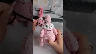 Плюшевый патрик из спанч боба #amigurumi  #crochettutorial #вязание #handmade #tutorial #игрушки