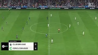 Club Brugge vs Cercle Brugge (01/09/2024) Jupiler Pro League  EA FC 24
