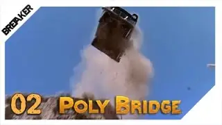 O CARRO VOADOR - Poly Bridge #2