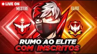 LIVE ON 🔴 FREE FIRE 🟢 LIVE DO DELICIO🟢SQUAD DA RESENHA 🟢 RUMO AO ELITE🟢