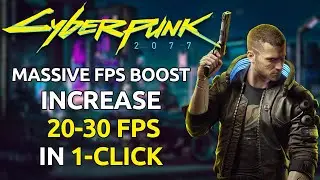 EZ Optimizer for Cyberpunk 2077! 20-30 FPS increase even on low-end PC. Massive Upgrade!