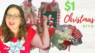 🌟🎄NEW DOLLAR TREE CHRISTMAS DIYS~ HIGH END DECOR ON A BUDGET~CHRISTMAS IN JULY
