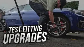 Test fitting and new upgrades for my 308 GTi!