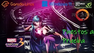 Marvel Vs Capcom 3 |  RPCS3 | Vulkan 1.3 Framerate | Linux vs Windows | GTX 1070 + Ryzen
