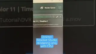 DaVinci resolve GPU acceleration | how to use GPU to render in davinci resolve | DaVinci resolve 18