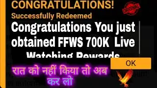 FFWS Redeem Code Today | Free Fire Redeem Code Today