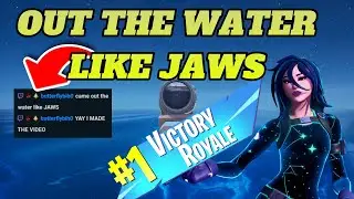 Came Out The Water Like Jaws For The Win!