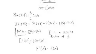 Continuous random variable, probability density function vs cumulative distribution function