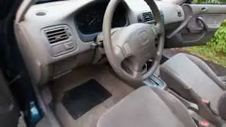 1997 Honda Civic DX Sedan 4-Door 1.6L Automatic Cypress Green Pearl