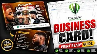 How to Create a Custom Print-Ready Complementary Card in CorelDRAW