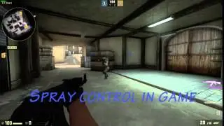 Spray control: Practice vs Game