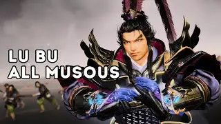 LuBu Master All Weapons - All Musou Attack Showcase | Dynasty Warriors Origins