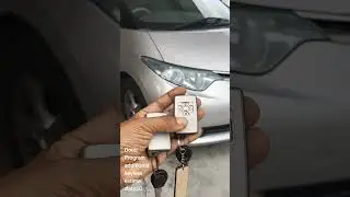 Toyota estima all lost key add remote