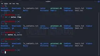 Beginners Guide to Kali Linux Part 10 -  Folders Management