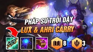 LEO RANK THẦN TỐC VỚI CON CƯNG LUX PHÙ THỦY TỐI THƯỢNG THIÊU CHÁY KẺ ĐỊCH | HƯỚNG DẪN ĐỘI HÌNH
