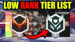 The LOW ELO Ranked Tier List in Overwatch 2