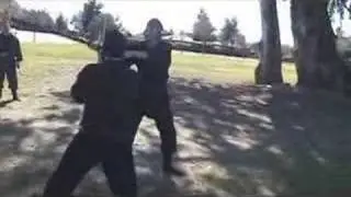 Bujinkan Shihan Joel Everett Kenjutsu Bojutsu Seminar