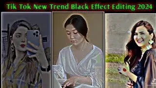 Capcut HDR CC Black and Brown Effect Video Editing || Black Effect Video Editing in Capcut || Capcut