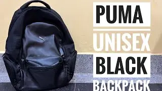 Puma Unisex Black Backpack | Puma Storm Backpack | Puma Backpacks For College ​⁠​⁠
