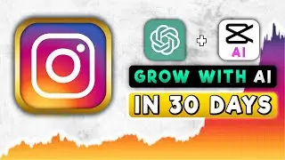 I Grew an Instagram Theme Page for 30 Days Using ONLY AI (ChatGPT + CapCut)
