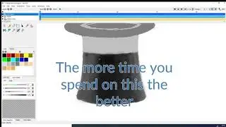 Pencil2D Coloring. Painting gradients