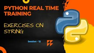Python Real Time Training Basics | Frequently Asked Programs in Interview