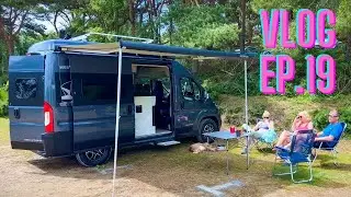 Family day out in the epic new camper van