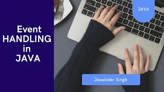 How To add Add event on button? | Event Handling in Java using GUI | Java Programming