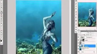 Фотошоп: Моя подруга - русалка!