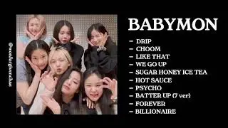 BABYMONSTER Playlist Summer 2026 ⋆˚✿˖°