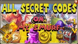 ALL SECRET CODES | NEW SMURF ACCOUNT | CASTLE CLASH