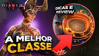 DIABLO 4 - MAGA É A CLASSE MAIS FORTE! GAMEPLAY COM DICAS, COMENTARIOS E REVIEW