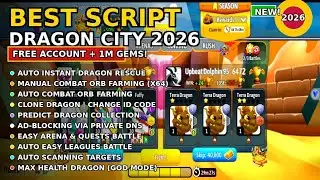 BEST SCRIPT DRAGON CITY 2026 GAME GUARDIAN👑🐲🐉 