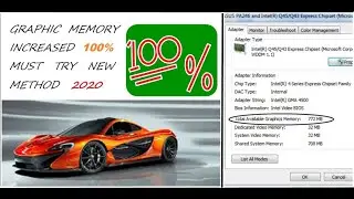 How to Increase Graphic Memory in Window 7 | Tips and Tricks | New Tips 2020