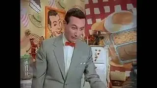 some random pee-wee's playhouse scene but i added spongebob time cards