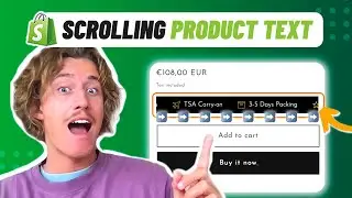 Scrolling Product Description Text | Shopify No Code Tutorial