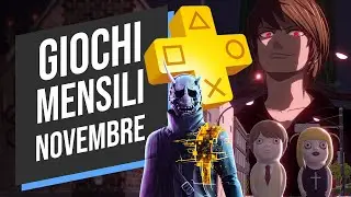 PLAYSTATION PLUS: i GIOCHI MENSILI di NOVEMBRE 2024