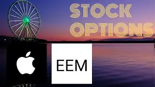 Stock Options Day Trading Daily Update | AAPL ASHR EEM