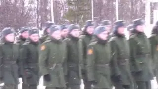 СТРОЕВЫМ ШАГОМ. 27-я ОМСБр. Видео - Николай Черногорец.